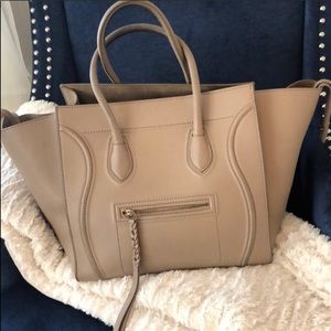 Phantom preowned Celine in taupe.